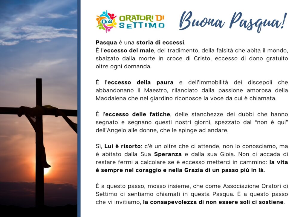 Buona Pasqua! Oratori di Settimo